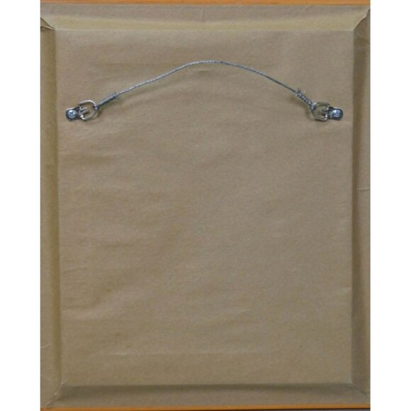 Original Charles Dix (1939-2005) abstract oil on board framed under glass - oran - Picture 5 of 5